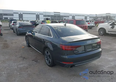 2018 Audi A4 2.0T Premium/2.0T Tech Premium from USA, damaged, VIN WAUENAF43JN018632